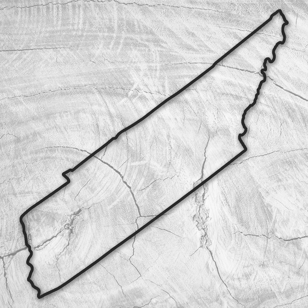 Tennessee Router Template 19.3x5.0