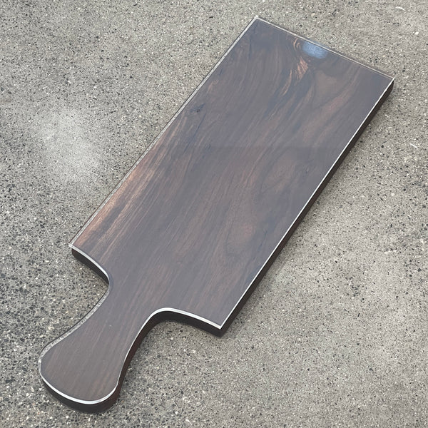 20x7" Cheese Board Paddle Handle Acrylic Router Template