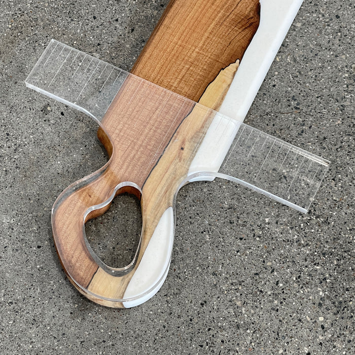 Organic Handle Acrylic Router Template — Crafted Elements