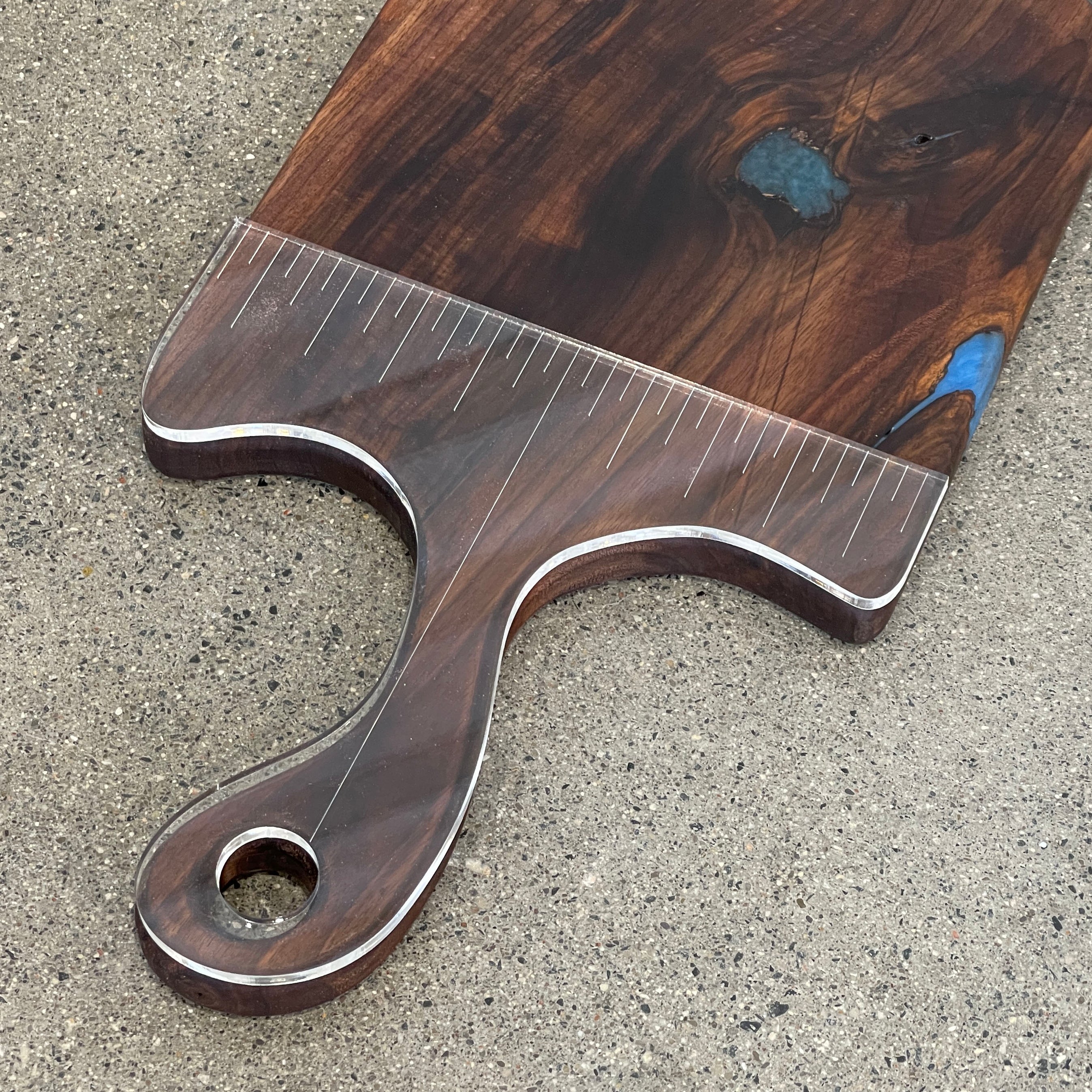 Free Flow Handle Acrylic Router Template — Crafted Elements