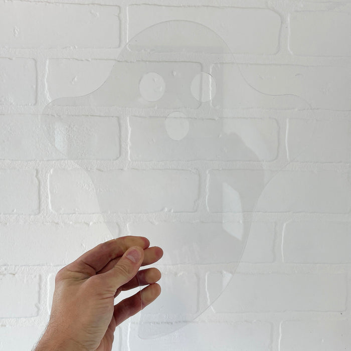 13.5x11.5" Ghost 1 Acrylic Router Template [Limited Edition]