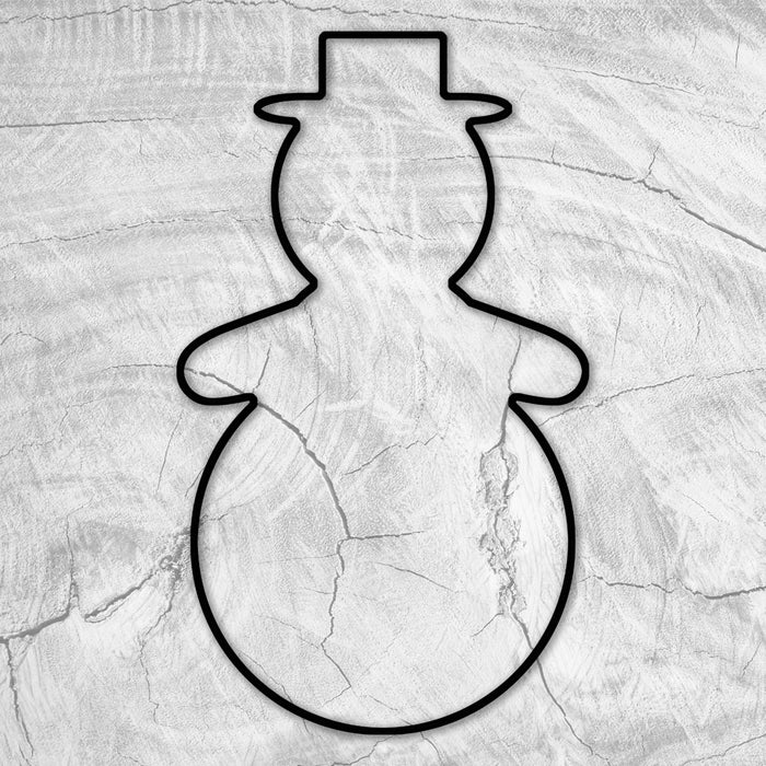 15.75x9.2" Snowman Acrylic Router Template [Limited Edition]